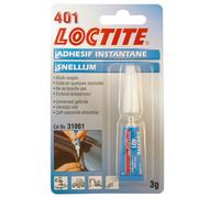 Super Glue - LOCTITE - 401 - 3 g - Adhésif universel - Haute performance thermique jusqu’à 120 °C