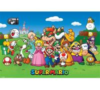 Super Mario - Characters 61 x 91 cm Affiche