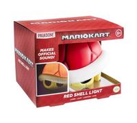 Super Mario Lampe Coquille Rouge avec Sons - Marchandise Nintendo Officielle, Décor Maison Gaming, Lampe Salle de Jeu