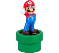 Super Mario Lampe de Personnage 3D - Sous Licence Officielle - 20 cm - À piles
