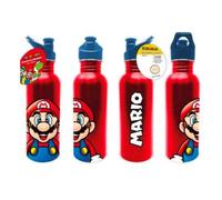 Super Mario (Mario) Metal 25oz/700ml Metal Canteen Drinks Bottle