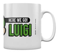 Super Mario MG24846 - Here We Go Luigi - Mug, Céramique, Multicolore, 11 oz/315 ML