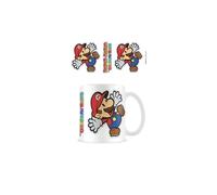 Super Mario BEMS-188650 RD-RS660676 Tasse, Blanc
