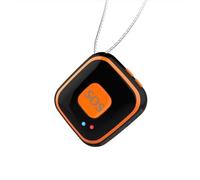 Super Mini Traceur Android Ios Gps Collier Gsm Wifi Agps Communication Sos Noir Yonis Noir