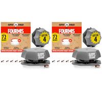 Super Ninja Anti Fourmis Maison Interieur, Piege a Fourmis, Lot de 8