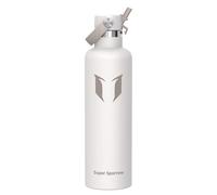 Super Sparrow Gourde Isotherme 1.2L - Bouteille Isotherme avec Paille - Sans BPA et Étanche Gourdes Acier Inoxydable pour Sport, Voyages, L'école, Bureau, Maison