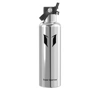 Super Sparrow Gourde Isotherme 1.2L - Bouteille Isotherme avec Paille - Sans BPA et Étanche Gourdes Acier Inoxydable pour Sport, Voyages, L'école, Bureau, Maison