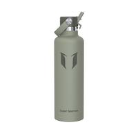 Super Sparrow Gourde Isotherme 1L - Bouteille Isotherme avec Paille - sans BPA - Gourdes Enfant INOX Bouche Standard pour Sport, Voyages, L'école, Bureau, Maison