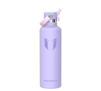 Super Sparrow Gourde Isotherme 1L - Bouteille Isotherme avec Paille - sans BPA - Gourdes Enfant INOX Bouche Standard pour Sport, Voyages, L'école, Bureau, Maison