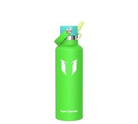 Super Sparrow Gourde Isotherme 750ml - Bouteille Isotherme avec Paille - sans BPA - Gourdes Enfant INOX Bouche Standard pour Sport, Voyages, L'école, Bureau, Maison