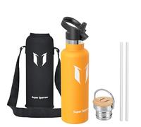 Sparrow Gourde Isotherme 750ml - Bouteille - Sport Gourdes INOX avec Paille