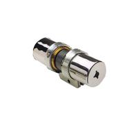 SUPER-SURETE 811000 Cylindre monobloc double entrée 39,5x39,5 mm chromé