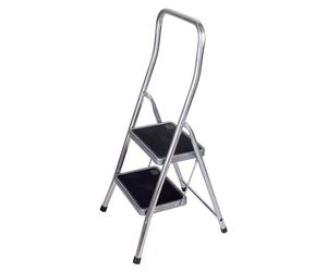 Super tabouret effe - 2 marches aluminium
