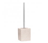 Supera Brosse de toilette en polyrésine, Sable (SUP37)