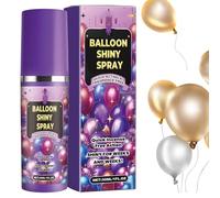 Superfic Spray pour ballons - Brillance | Revêtement décoratif instantané de 30 ml pour décorations de fête, finition antioxydante longue durée pour ballons en latex