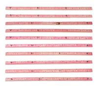 SUPERFINDINGS 10 Bandes de Clous pour Moquette avec Pointes 50.5x2 cm Bandes Clouées en Bois pour Cadre de Touffetage Bande à Clous pour Touffetages avec Clou Bande Antidérapantes pour sous Plancher