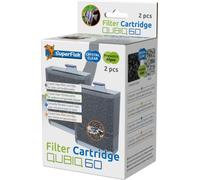 Superfish Qubiq 60 Lot de 2 Cartouches filtrantes de Rechange