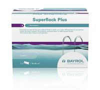 Floculant piscine BAYROL Superflock Plus - 8 cartouches 1 kg