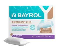 Superflock Plus 1 kg - Floculant Piscine pour Filtre à Sable/Verre - Formule avec lanthane - Élimine Les Particules Fines,métaux &