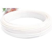 SUPERFOG - Rouleau de 100 mètres de tuyau en polyamide. Taille 1/4". Haute résistance. Pression d'éclatement 140 bars. Couleur blanche.