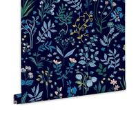 Superfresco Easy Papier peint intissé Joules Holcombe floral 1005x52cm Bleu
