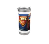 Supergirl 2026 Vertical Poster Gobelet isotherme en acier inoxydable double paroi