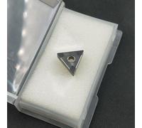 Superhard CBN CNC Inserts de tournage HRC55-65 en acier trempé et fonte Outil de coupe haute CNMG VNMG TNMG indexable (TNMG160404 CBN-6)