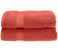 Superior Collection - Ensemble de Serviettes Super Douces et absorbantes, Coton, Corail, 6 pièces
