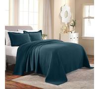 Superior Couvre-lit, Coton, mer Profonde, Grand lit