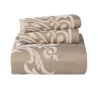 Superior Couvre-lit en Coton, Ada Taupe, Twin