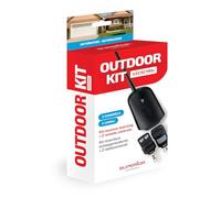 Superior Electronics SUPRK002 - Kit Outdoor 433,92, Unité, avec Ses radiocommandes, adaptée à Tout Type d’Utilisation extérieure et intérieure, Noir