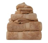 Superior - Ensemble de Serviettes, 6 pièces, Coton supérieur de 900 grammes, Rouille