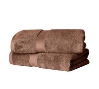 Superior - Ensemble de Serviettes de Bain, 2 pièces, Coton supérieur de 900 grammes, Chocolat