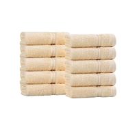 Superior - Ensemble de Serviettes pour Le Visage, Coton, canari, 10 pièces
