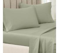 Superior - Ensemble de taies d'oreiller, 51 x 76 cm, uni, Coton, Couche Simple, 650 Fils au Pouce carré, Sauge, 2 pièces