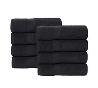 Superior Franklin Collection Franklin Lot de 8 Petites Serviettes en Coton à séchage Rapide pour décoration de Salle de Bain, Visage, Corps, Spa, Salle de Sport, absorbantes, Douces, Accessoires de
