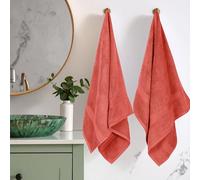 Superior Lot de Serviettes de Bain en Coton égyptien 800 g/m² - Comprend 2 Serviettes de Bain en Peluche de Luxe - Serviettes absorbantes à séchage Rapide - pour Salle de Bain d'invités, Appartement,