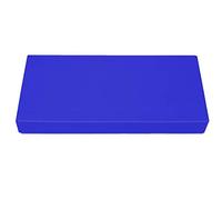 SuperKissen24. Matelas Coussin Dossier pour Palette Canapé 80x40 cm - Intérieur/Extérieur - imperméable - Mousse - Bleuet