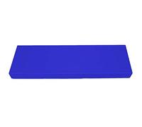 SuperKissen24. Matelas Coussin Dossier pour Palette Canapé Appui 120x40 - Intérieur/Extérieur - imperméable - Mousse - Bleuet