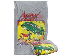 Superman Action Comics Plaid ultra doux au toucher soyeux - 91 x 147 cm