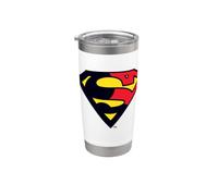 Superman Shield 1993 Black Red Gobelet isotherme en acier inoxydable double paroi
