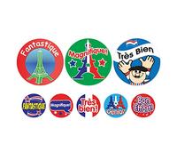 SuperStickers Lot de 1240 autocollants de louange français.