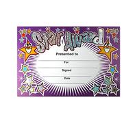 SuperStickers Star Award DMC10014 Lot de 20 certificats A5