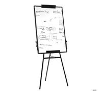 SUPFINE Chevalet de Conférence, Tableau Blanc sur Pied 90 X 60 cm, Portable et Léger, Idéal pour Bureau, École ou Maison