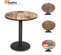 SUPFINE Table à Manger Ronde Moderne de Style Scandinave, Petite Table Minimaliste pour la Cuisine, La Salle à Manger et Le Salon