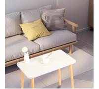 SUPFINE Table Basse Bois Industriel - 60 X 40 X 40cm - Table Basse Bois Massif Scandinave - Capacité de Charge 25kg