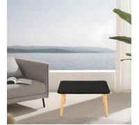 SUPFINE Table Basse en Bois Massif Scandinave, Taille compacte pour petits espaces, 60 X 40 X 32cm
