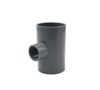 Supkancl Raccord en T de réduction for Tuyau d'eau en PVC, 1 pièce, 20, 25, 32, 40, 50, 63, 75, 90, 110, Gris(63 x 32)