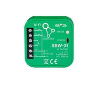Supla Zamel - Module de contrôle de portail Wi-Fi SBW-01 I installé dans l'entraînement du portail ou dans une boîte I Contrôle à distance du portail à l'aide d'une application mobile