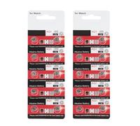 Supoion Lot de 10/20 piles bouton AG1/LR621 - Longue durée de vie - 1,5 V - Pour montres et petits appareils électroniques